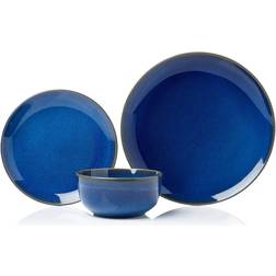 Sabichi Reactive Blue Dinner Set 12pcs