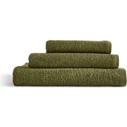 Dunelm Soft Bath Towel Green (125x70cm)