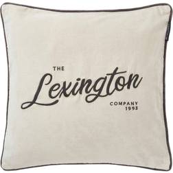 Lexington Lex Organic Velvet Kuddöverdrag Beige (50x50cm)
