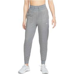 Nike Therma-FIT One Women's High-Waisted 7/8 Joggers - Carbon Heather/White