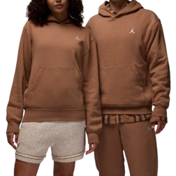 Nike Jordan Brooklyn Fleece Pullover Hoodie - Archaeo Brown/White