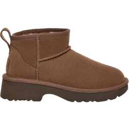 UGG Botas Classic Ultra Mini New Heights - Marrón
