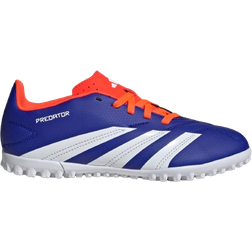 adidas Junior Predator Club TF - Lucid Blue/Cloud White/Solar Red