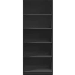 vidaXL 3307721 Black Garderob 80x200cm