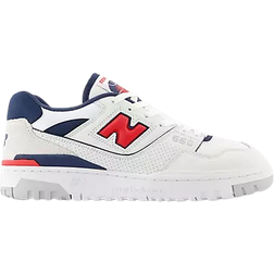 New Balance 550 M - White /True Red/NB Navy