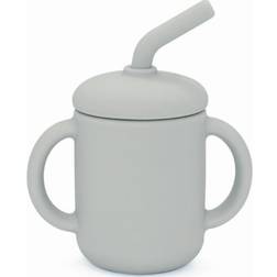 Summerville Silikonmugg med Sugrör