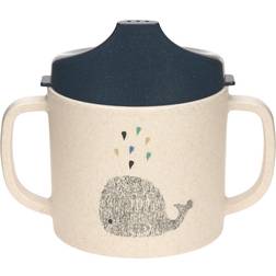 Lässig Tazza con beccuccio e manici, Little Water Whale beige