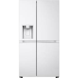 LG GSLC40SWPE Fristående Amerikansk Dörr R600A Vit