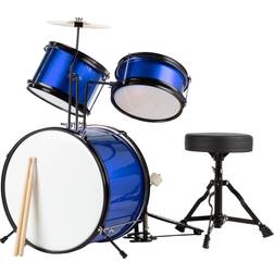 Hey! Play! Kids Drum Set 3-Piece Drum Kit