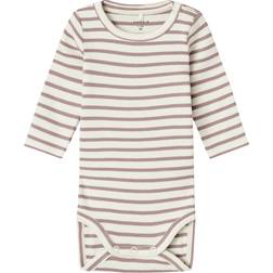 Name It Baby Bani Long Sleeved Romper - Deauville Mauve (13231710)