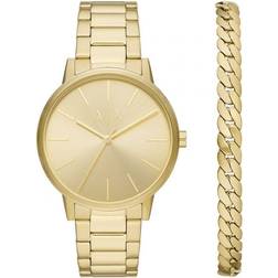 Armani Exchange Bracelet Set (AX7144SET-NLP-NLC)