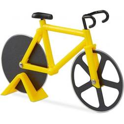 B2X Bike Yellow Pizza Cutter 18cm
