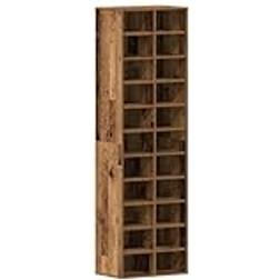 vidaXL Old Wood Cabinet 54 x 34 x 183 cm Shoe Rack
