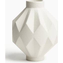 H&M Tall White Vase 27.2cm