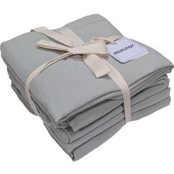 Mininor Muslinfiltar Glacier Grey 6-pack