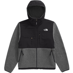 The North Face Men’s Retro Denali Hoodie - TNF Medium Grey Heather/TNF Black