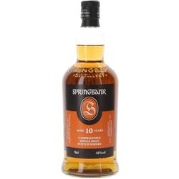 Springbank 10 Year Old Single Malt Scotch Whisky 46% 1x70cl