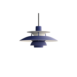 Louis Poulsen PH 5 Dusty Indigo Pendant Lamp 50cm