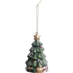Chic Antique Vintage Christmas Tree Multicolour Julgranspynt 11cm