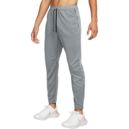 Nike Dri-FIT Knit Hardloopbroek - Grijs