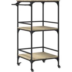 vidaXL 842337 Sonoma Oak Rullbord 50x60.5cm