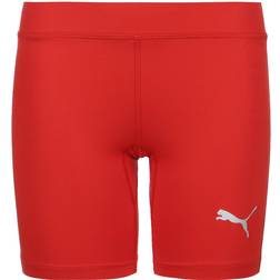 Puma Kid's Liga Baselayer Short Tights - Red (655937-01)