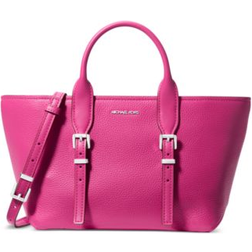 Michael Kors Moore Leather Satchel - Wild Berry