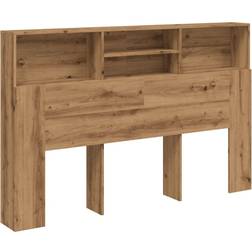 vidaXL M Förvaring Ek 180x19x103,5 cm Sänggavel