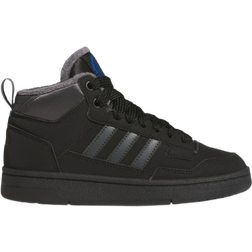 adidas Junior Rapid Court Mid Winterized - Core Black/Grey Six/Bright Royal