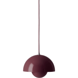 &Tradition Flowerpot VP1 Dark Plum Pendant Lamp 23cm