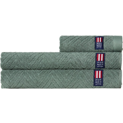 Lexington Herringbone Badlakan Grön