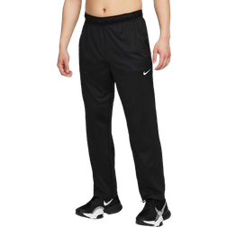 Nike Totality Men's Dri FIT Open Hem Versatile Pants - Black/White