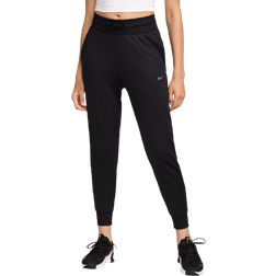 Nike Therma-FIT One Women's High-Waisted 7/8 Joggers Black UK 12–14