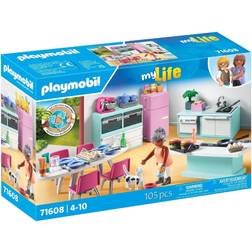 Playmobil My Life Køkken med Spiseplads 71608