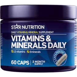 Star Nutrition Vitamins & Minerals Daily 60 stk