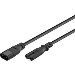 Goobay Wentronic Iec-60320-c8 Iec-60320-c7 Cables De Transmisión