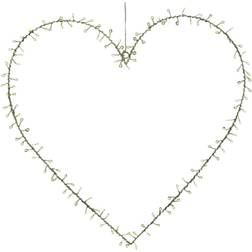 Sirius Liva Cluster Hearts Gold Julbelysning 2st