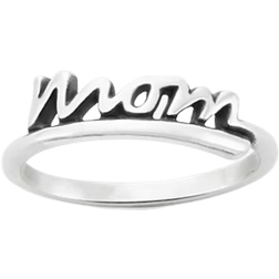 James Avery Mom Script Ring - Silver