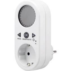 Renkforce EMT2500ET Timer a spina analogico digitale Giornaliero 1800 W