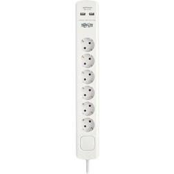 Tripp Lite TLP6G18USB 6-way 2usb 1.83m