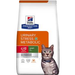 Hill's Diet C/D Multicare Stress Urinary + Metabolic Cat Food with Chicken 8kg