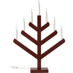 Scandi Living Pine Advent Red Ljusstake 62cm