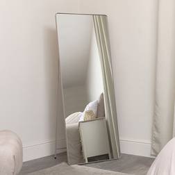 Melody Maison Framed Free Standing Cheval Taupe Wall Mirror 60x155cm