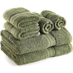 Soft High Absorbency Handduk Grön (140x70cm)