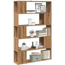 vidaXL Artisan Oak Cabinet 100 x 24 x 155 cm Book Shelf