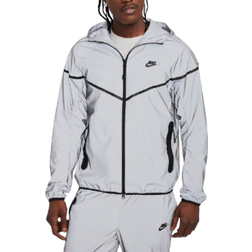 Nike Tech Men's Woven Flash Jacket - Reflect Silver/Black