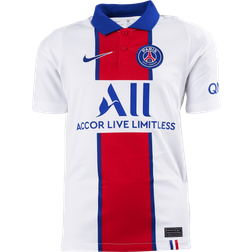 Nike Psg Away Shirt 20/21 Kids White, Unisex, Vaatteet, T-paita, Valkoinen
