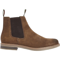 Barbour Men's Farsley Chelsea Boots in Natural, 11, Leather/Cotton/Rubber Charlies