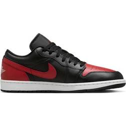 NIKE Air Jordan 1 Low M - Black/Summit White/Varsity Red