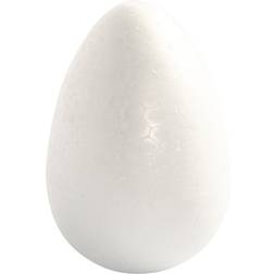 Creativ Company Polystyrenägg Vit 12cm 5st